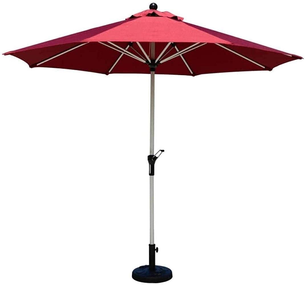 Parasol de jardin double couche pour terrasse et piscine - 6