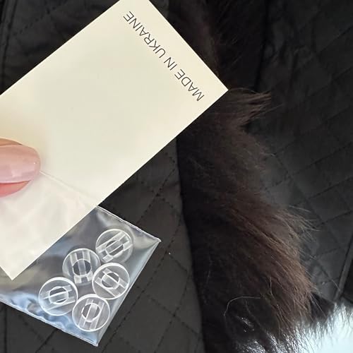 Brown Men Collar for coat or parka for hood 75 cm2