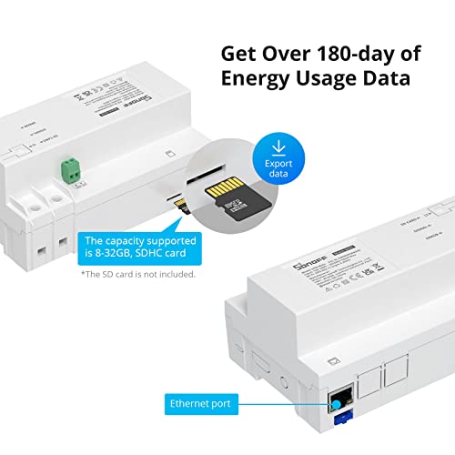 Sonoff Spm-4Relay Contatore Di Potenza Impilabile Intelligente (4 Relè) - 7