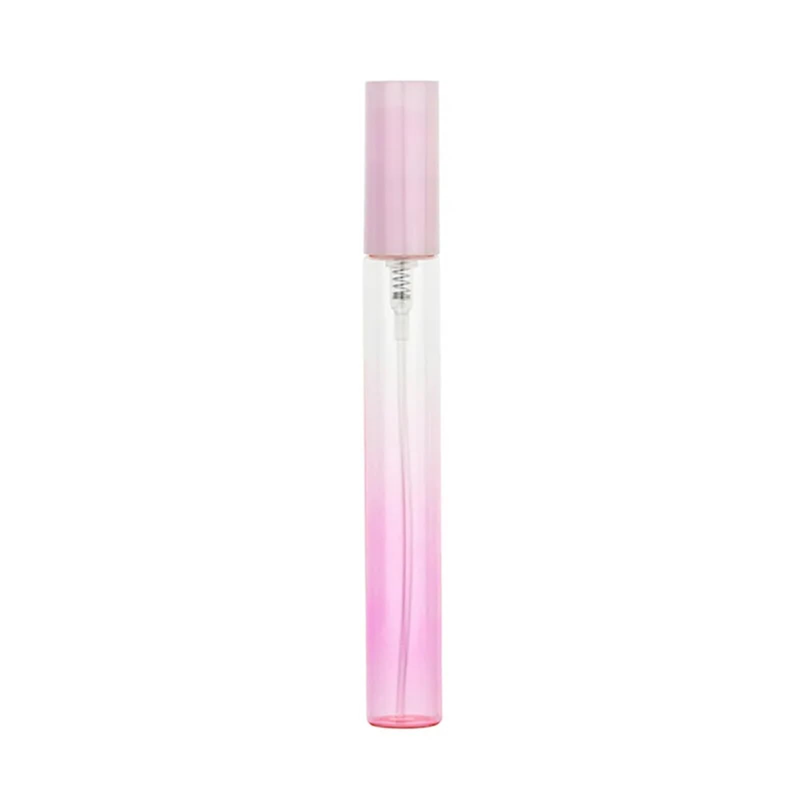 Atomizador Perfume Botella de spray vidrio 10 ml, 50/100 unidades, color rosa, for perfume, loción cosmética, recarga viaje(Pink,50pcs)