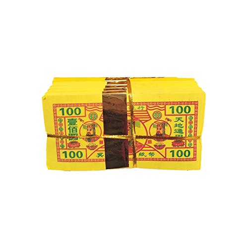 ZeeStar Bless Chinese Joss Paper,Chinese/Vietnamese Joss Yellow Bamboo