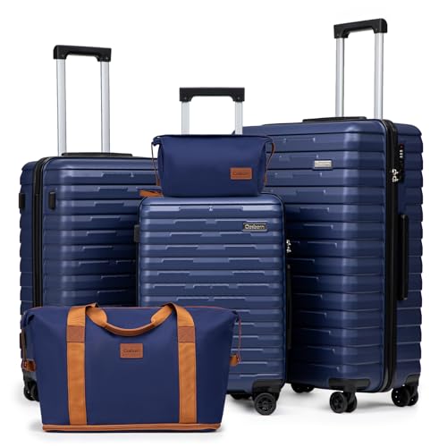 Cosbarn Luggage Sets 5 Piece Suitcases with...