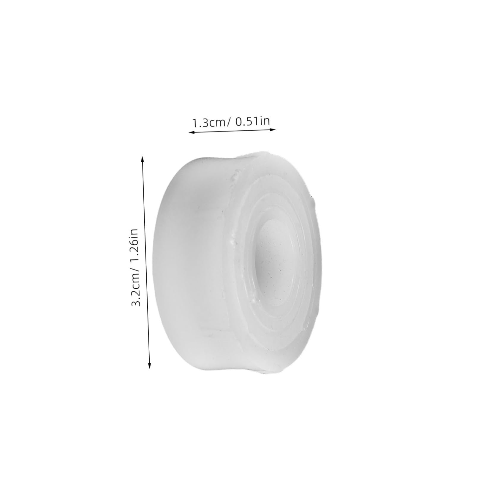 PRETYZOOM Bushing Adapter for Bench Grinder Grinder Wheel Size Adjustment Small Tool Attachment Plastic Reducing Bushings