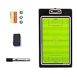 pizarra entrenador futbol amazon ✊【Ligero y portátil】 - La tabla de entrenamiento de fútbol magnético es muy ligera y se puede llevar al campo. No sólo antes del juego, sino también en el juego, usted puede utilizar el tablero táctico.