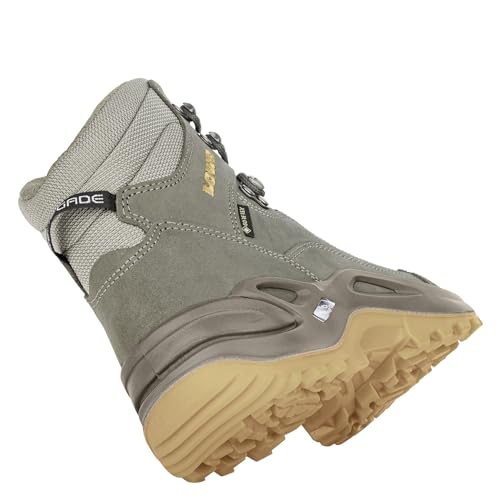 Lowa Renegate GTX Mi, Damen Trekking- & Wanderstiefel, Grau (Schilf/Honig 4853), 41 EU
