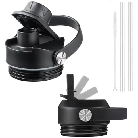 Straw Lid and Spout Lid for Yeti Rambler 26 oz 36 oz 18 oz 46 oz 64 oz Water Bottles, Replacement Caps Cover