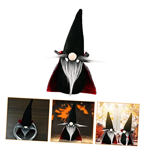 Gnome d'Halloween poupée sans plastique pour embellir un salon terne sans effort