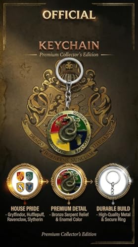 Image of Fashion fusion Harry Potter Rotating Metal Keychain for Car & Bike | Metallic Rotating Unique Keychain Keyring for Gifting