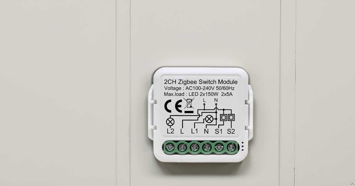 MODERNEXT Zigbee 2 Channel Smart Switch Module (Works as Zigbee Repeater), Requires Zigbee Hub, Compatible with Home Assistant, Zigbee2MQTT, Alexa, and Google Home SML-02Z-picture-19