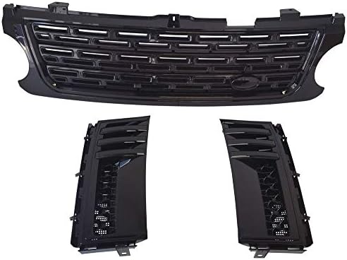 RC Trading Black SVA Grille and Vents Model CA Compatible For 06-09 Range Rover L322