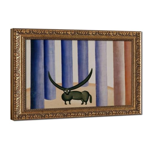 Impression sur toile O Touro Tarsila Do Amaral pour habiller un grand mur vide