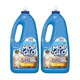 Mop & Glo Professional Multi-Surface Floor Cleaner, Fresh Citrus Scent 64 Oz (Pack of 2)