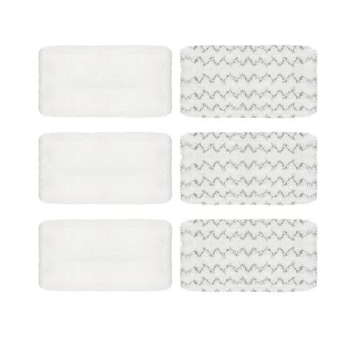 2747A 1543A for Bissell Symphony Pet Steam Mop Replacement Pads - 6 Pack
