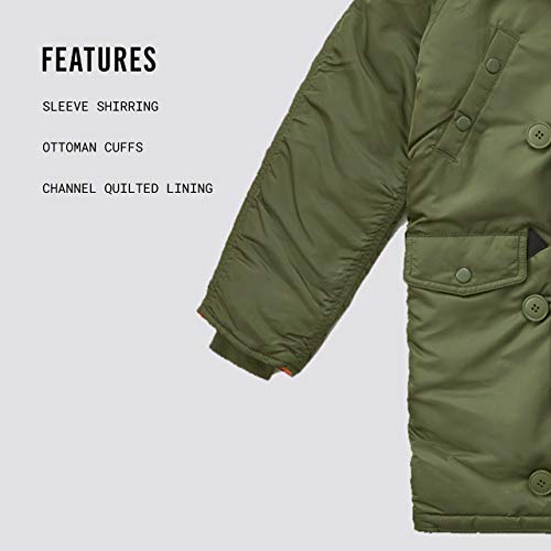 Image of Alpha Industries boys N-3b Parka