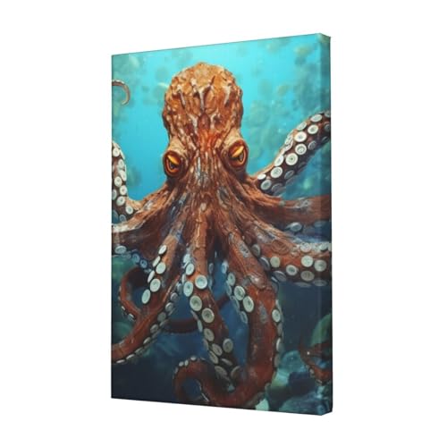 Toile HD grande pieuvre avec impression haute définition anti-reflets