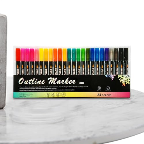 Stylos à paillettes pour personnaliser vos dessins sans bavure
