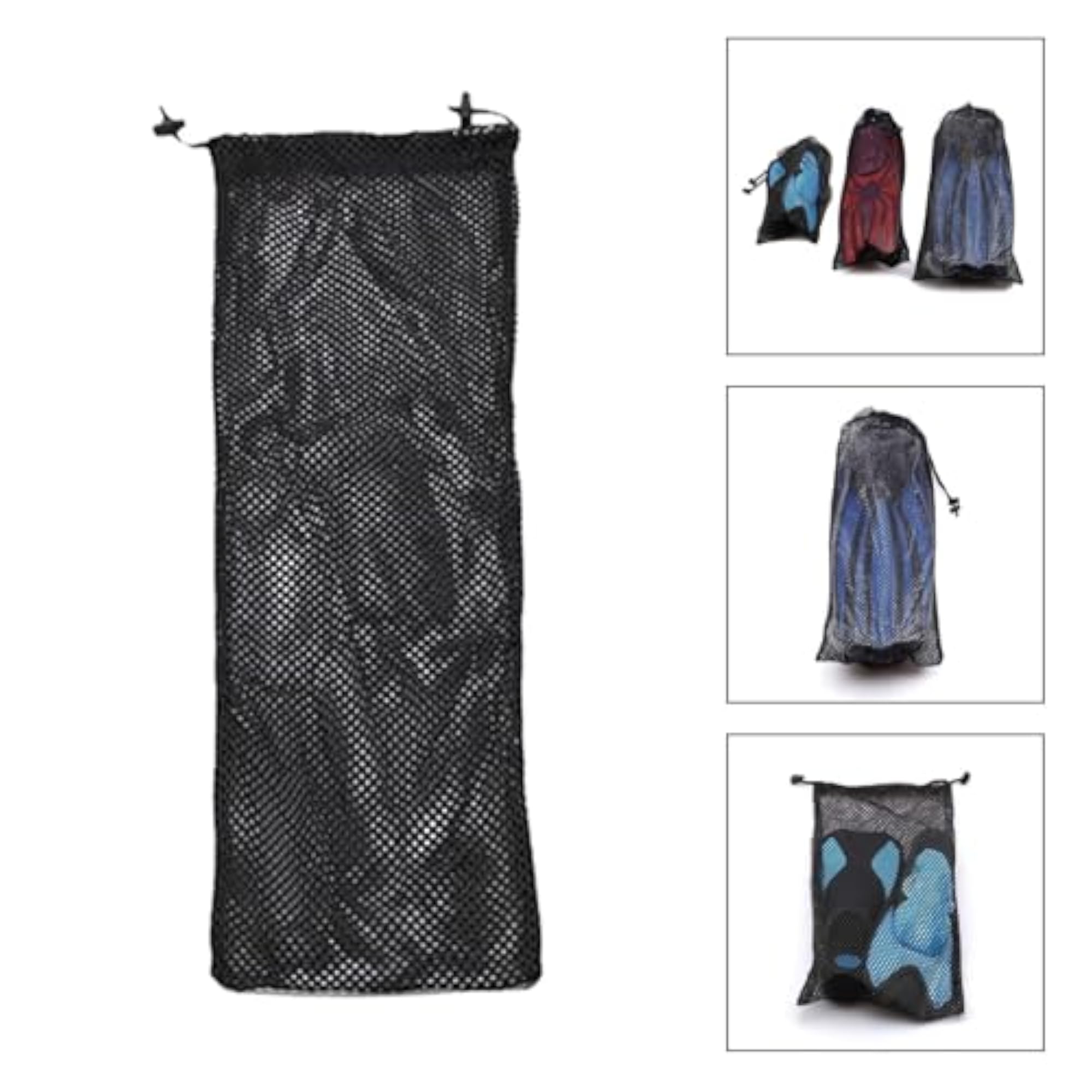 Free Diving Fins Drawstring Bag Pouch for Snorkeling