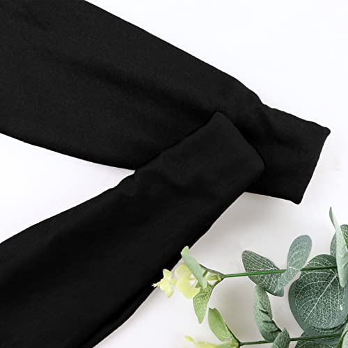 Image of DRESHOW Yoga Sports Headbands for Women Elastic Non-Slip Headbands Workout Running Hair Bands 6 Pack
