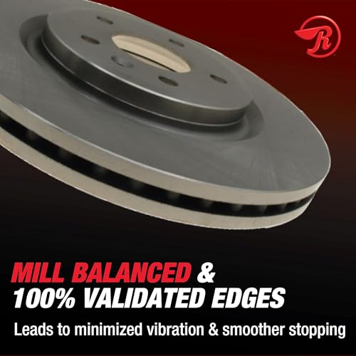 Image of Raybestos R-Line Replacement Front Disc Brake Rotor - For Select Year Lexus and Toyota Models (980636R)