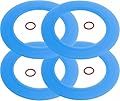 4-Pack 7301111-0070A Flush Valve Seal Kit - Compatible with American Standard & Eljer Toilets - Flush Valve Seal for Toilets