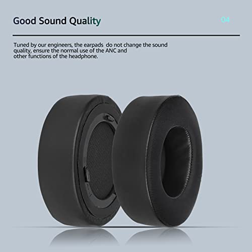 Wzsipod Premium Replacement Ear Pads for Corsair Virtuoso, Cool Gel and Comfort Fabric for Virtuoso RGB Wireless/SE/XT - Image 4