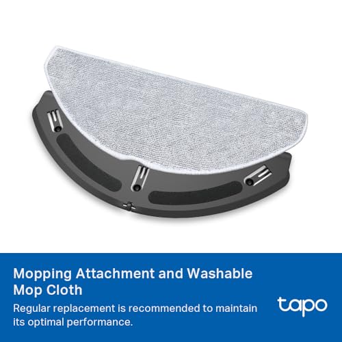Image of Tapo Robot Vacuum 2-in-1 Dustbin & Water Tank, Compatible with RV30 Max Plus, RV30 Max, RV20 Max Plus, RV20 Max