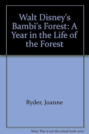 Walt Disney's Bambi's Forest: A Year in the Life of the Forest: Ryder