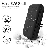Połączenie Nintendonew Nowe 2DS XL, 2DS LL, New 3DS, 3DS Console, Hard Ochronne Turs Travel Case z 8 Kasetami Gier, przenoś (BLACK)