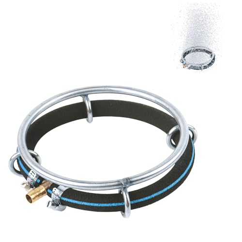 Cyrank Aquarium Luftblasen Diffusor Ring, 25cm Dia. Aquarium Luftsprudler Aquarium Belüfter Diffusor Luft Steinscheibe für Aquarium und Fische