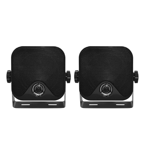Altoparlanti per frequenze alte per da da auto Altoparla marini impermeabili da 4 pollici e 100 W resistenti per montaggio in superficie per esterni per piscina camion da da auto tweeter
