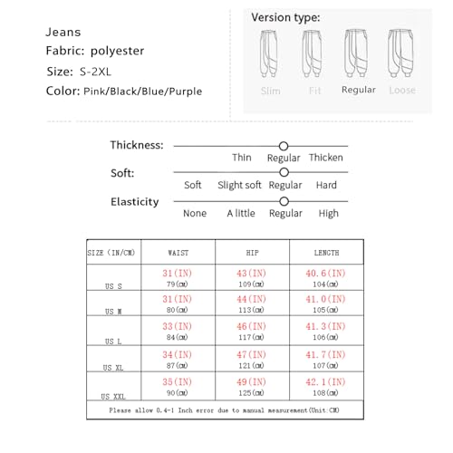 Mens Distressed Patchwork Jeans Vintage Baggy Hip Hop Drawstring Denim Pants4