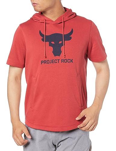 Under Armour Men's Project Rock Charged Cotton Short Sleeve Hoodie