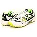 KD Vector Cricket Shoes Rubber Spike Atomic Pro Hockey Sports Studs Indoor Out Door Trek Shoes(White/Black/Green,UK09)