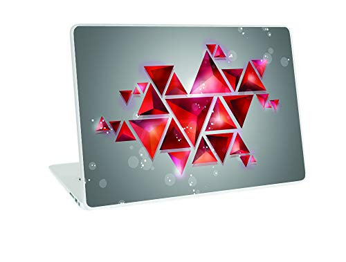 Image of Galaxsia Triangle Pattern Vinyl Laptop Skin /Sticker /Cover /Decal Compatible for Any 13 to 13.3 Inches Laptop (Hp /Dell /Sony /Acer /Lenovo /Asus. Etc) Or Notebook.