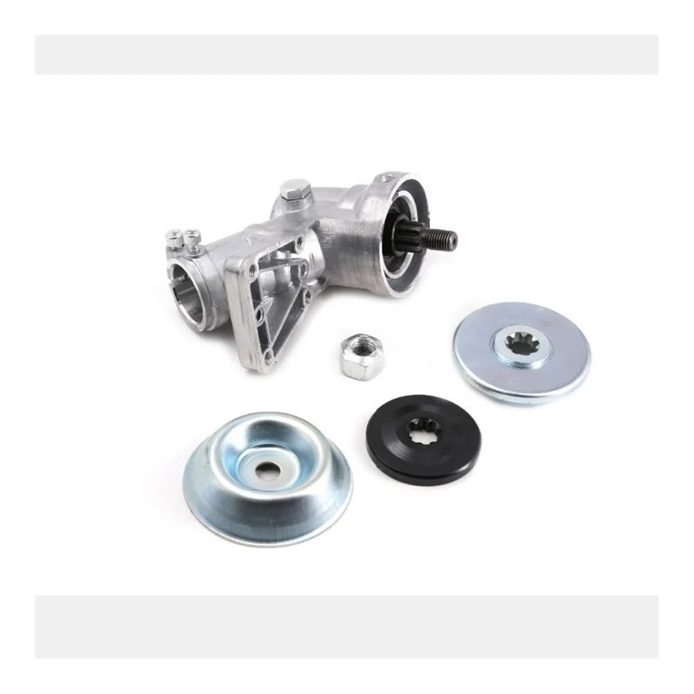 Cabezal de Engranajes de 28 mm de diámetro y 10 Dientes, Compatible con Caja de Engranajes de desbrozadora EM780 de 36, 37, 38, 43 y 44