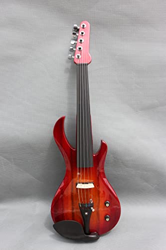 Yinfente 5String Violin 4/4 Electric Violin Guitar Shape Professional Solid Wood Violin With Ebony Fittings #TOP1