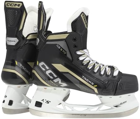CCM Super Tacks AS-570 Senior Ice Skates, Size: 8.5 = 44, Width: Regular (Medium Profile)