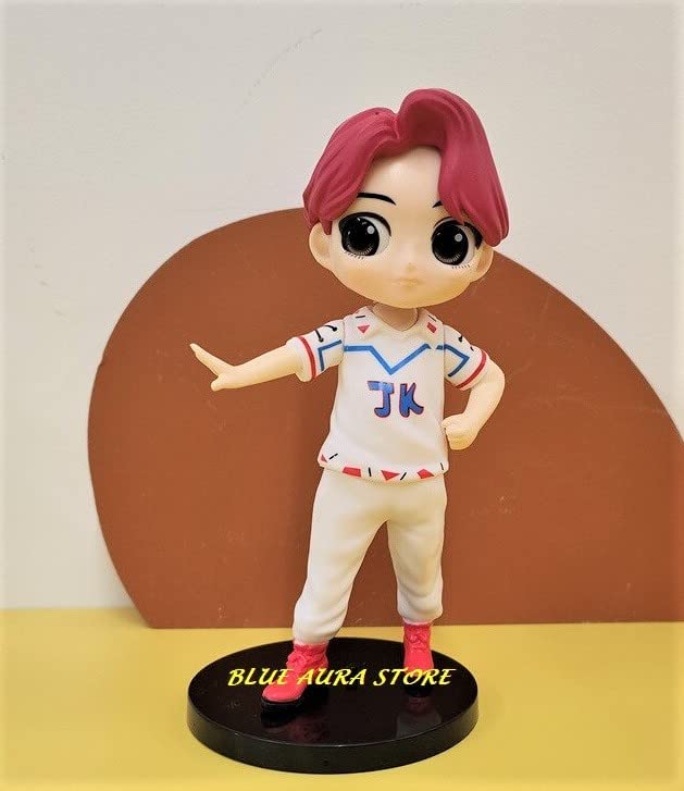 Buy Blue Aura BTS Figure Jungkook Idol Statue Merchandise for BTS