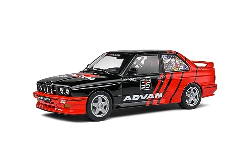 Solido - Modellauto Maßstab 1:18 BMW E30 M3 ADVAN Drift