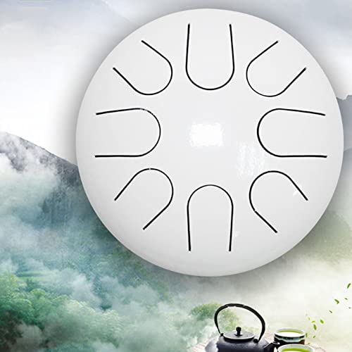 Portable Ethereal Drum Steel Tongue Drum Blanco 16 cm miniatura 2