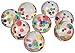 Produktbild Baker Ross AW5332 Ross Flummis mit Regenbogenpunkten (8 Stück) Gummibälle für Kinder mit Regenbogenpunkten. Flummis für Kinder Partys