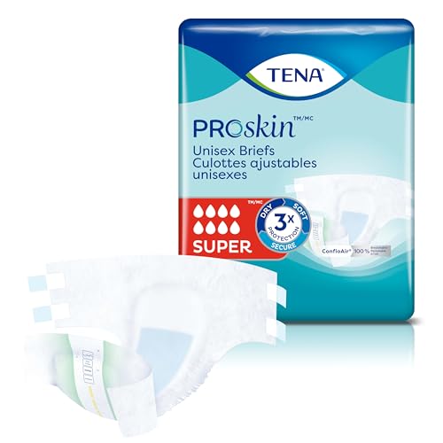 TENA Proskin Super Absorbency Incontinence Adult Diapers, Unisex, L, 56 ct - image 2