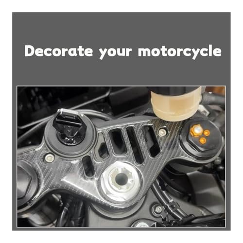 Autocollant réservoir YZF-R1 carbone pour protéger té de fourche