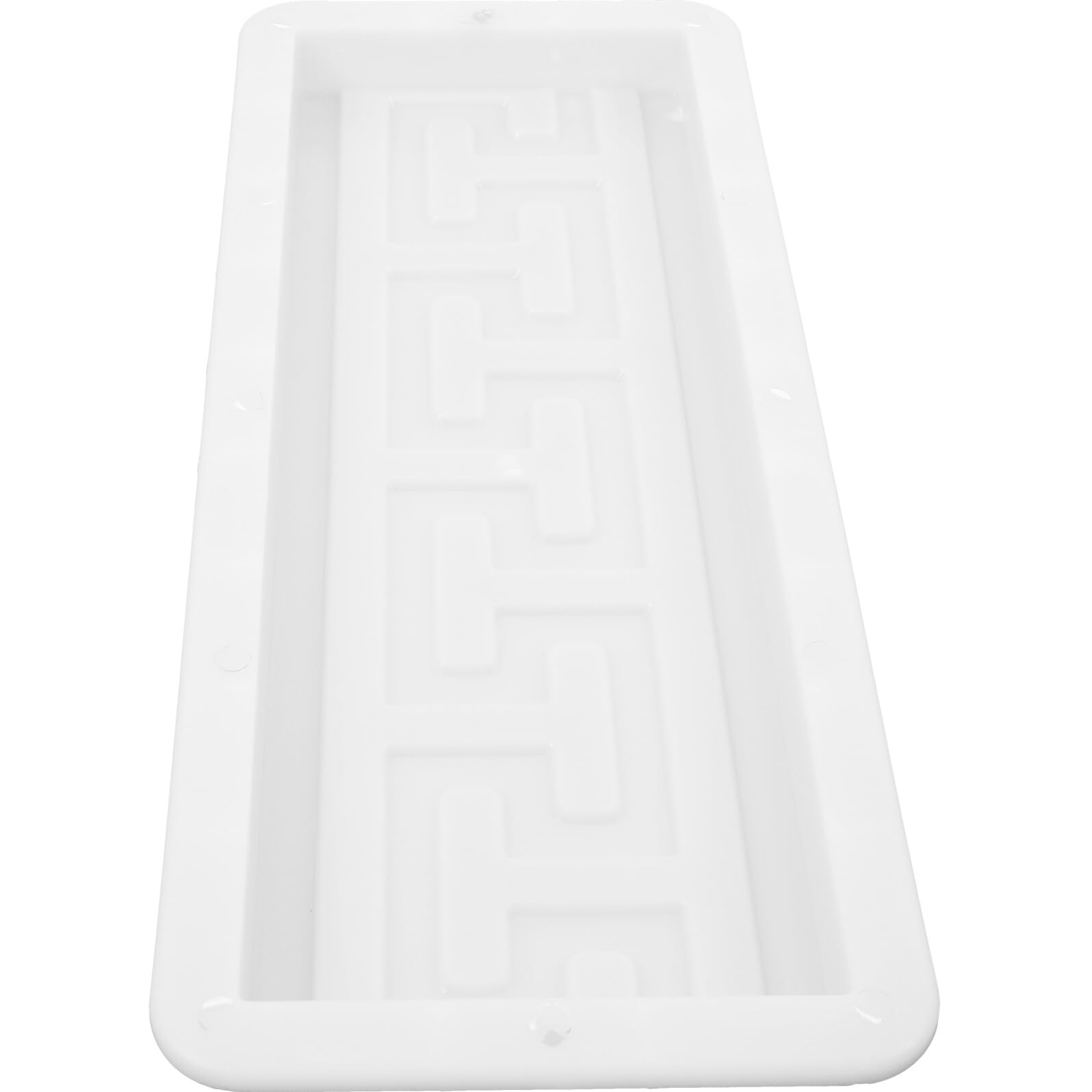 NUOBESTY Molde de Plástico para Pavimento Reutilizable 45X15X3 CM para Baldosas de Suelo y Adoquines Práctico para Moldear Cemento y Hormigón Jardines Patios y Caminos Exteriores