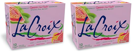 Image of LaCroix Sparkling Water, Guava Sao Paulo, 12 Fl Oz (pack of 24)