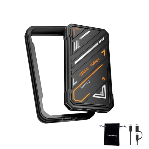 fanxiang Ultrarrápido 3700 MB/s Disco Duro Externo 1TB SSD Externa 1TB SSD Portátil Externo Tipo 4.0 40Gbps TipoC Anti Impacto Compatible con Mac PS5/PS4(Pro) Xbox Computadora Escritorio   PS3000