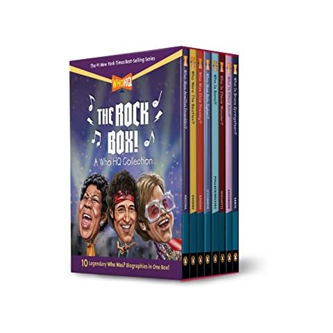 The Rock Box!: A Who HQ Collection: A Who HQ collection of the most influential figures in rock music (Who Was?) Cover