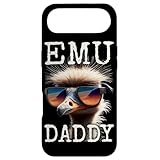 Emu Daddy エミュー ダディバード オーストリッチ ランナー お父さん 父の日 ビッグエミュ スマホケース iPhone Air 用