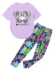 Purple Top + Tie Dye Pants