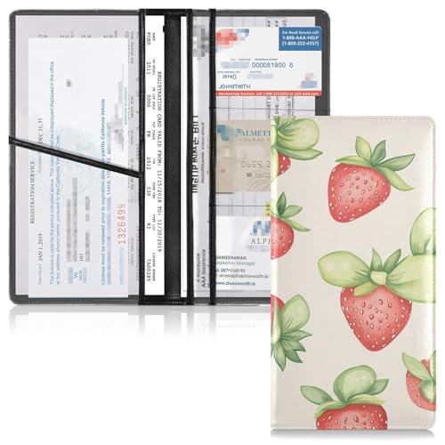 Organizador De Documentos De Cuero Slim miniatura 2
